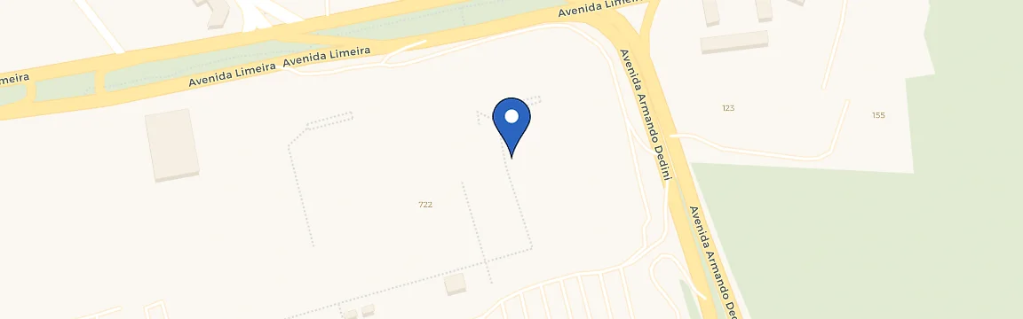 Mapa da estação Shopping Piracicaba