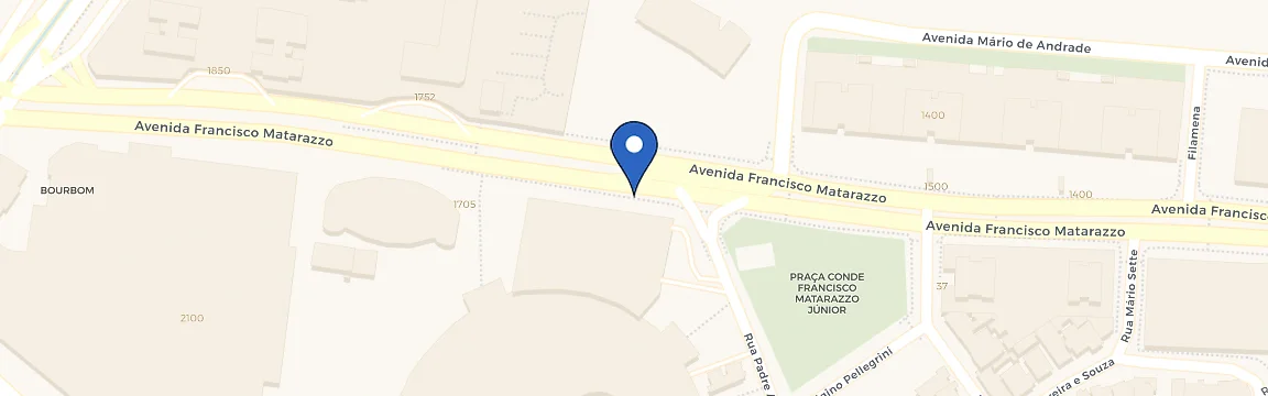 Mapa da estação Allianz Parque