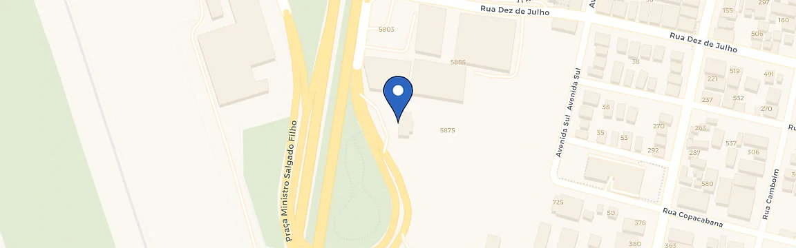 Mapa da estação Movida Aluguel De Veículos