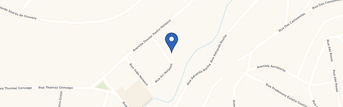 Mapa da estação Afrânio