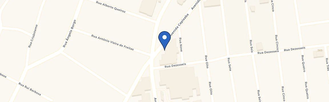 Mapa com a localização da estação Educarregador Evs Posto Torres