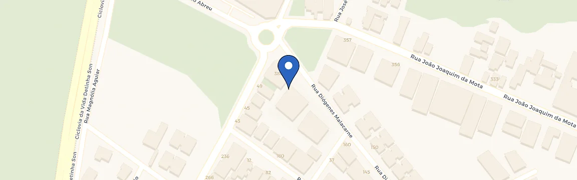 Mapa da estação EcoDot. La Plage Residencial