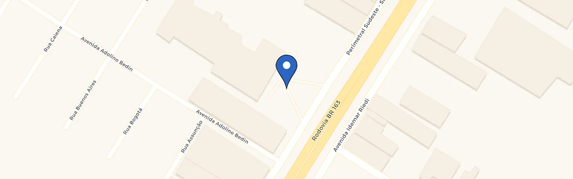Mapa da estação Hotel Imperial Sorriso
