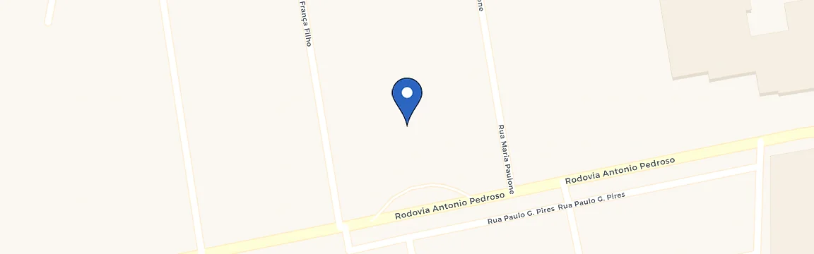 Mapa da estação Gazin Auto Posto
