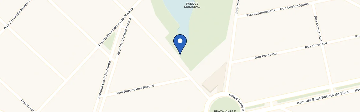 Mapa da estação Parque Municipal João Ferreira