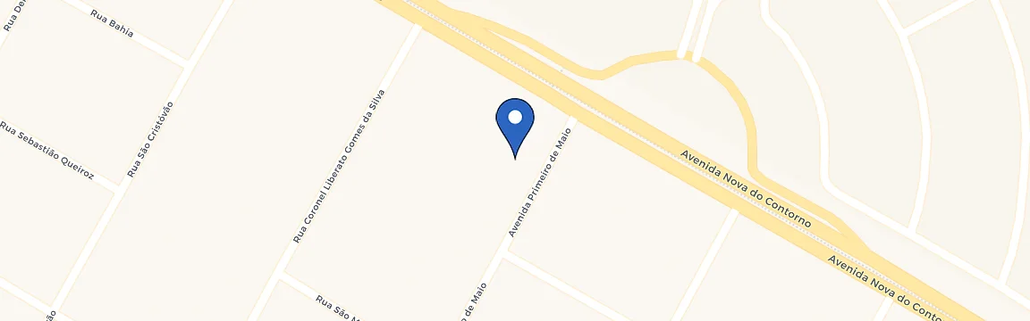 Mapa da estação Posto Alfa