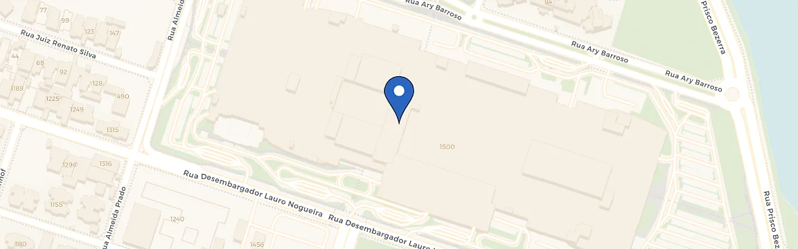 Mapa da estação RioMar Fortaleza