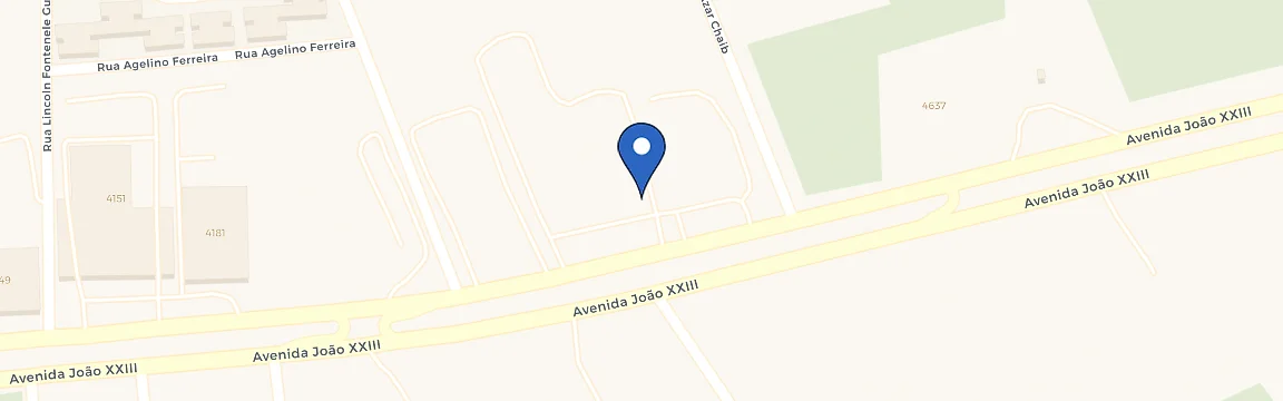 Mapa da estação United Car Jeep - João XXIII