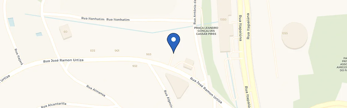 Mapa da estação Open Mall Panamby