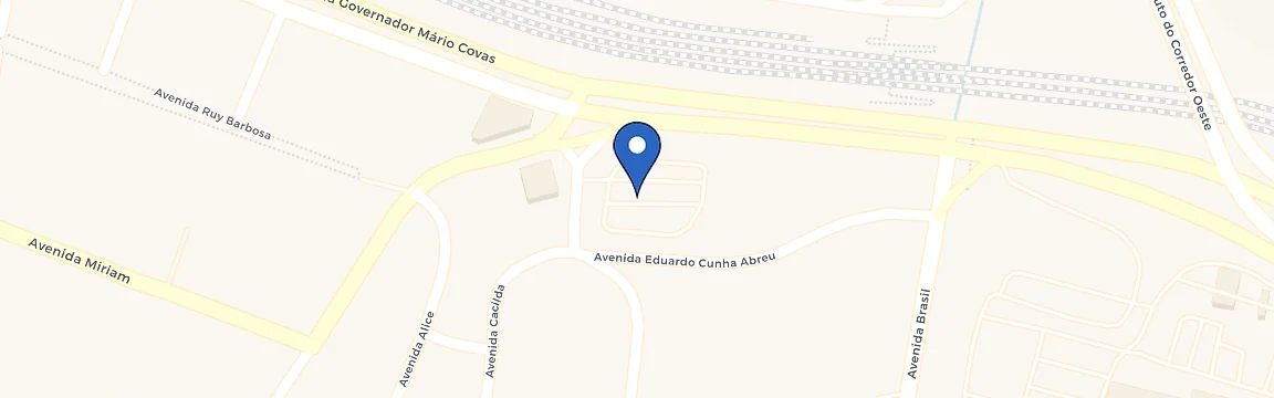 Mapa da estação Meli - SSP5 - Barueri