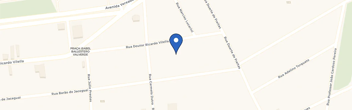 Mapa da estação Marques Parking