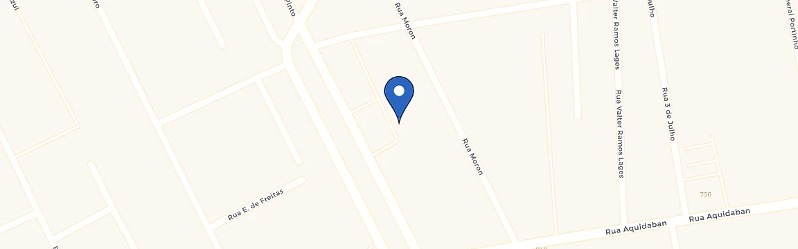 Mapa da estação Eletro Solar