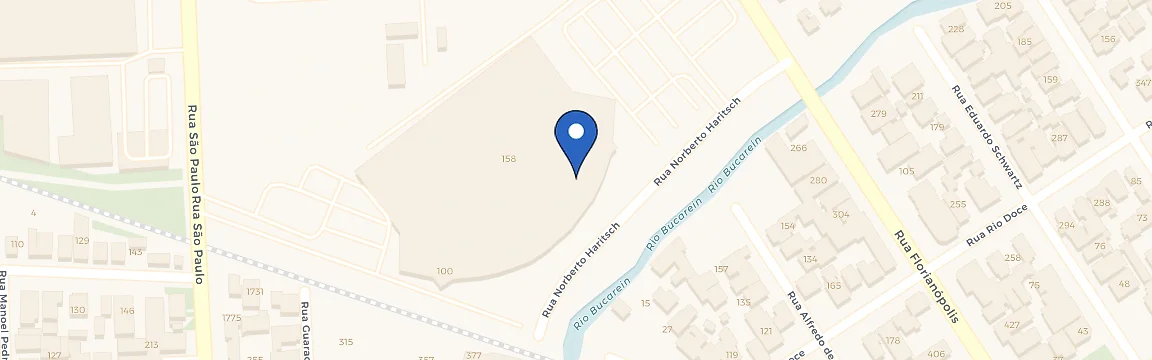 Mapa da estação Condor Joinville