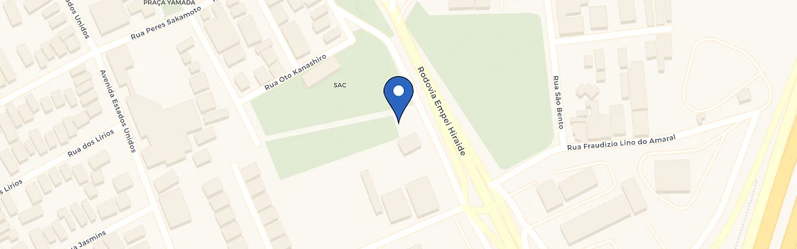 Mapa da estação Academia Pró-Forma