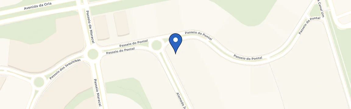 Mapa da estação Power2Go - Condomínio Turin