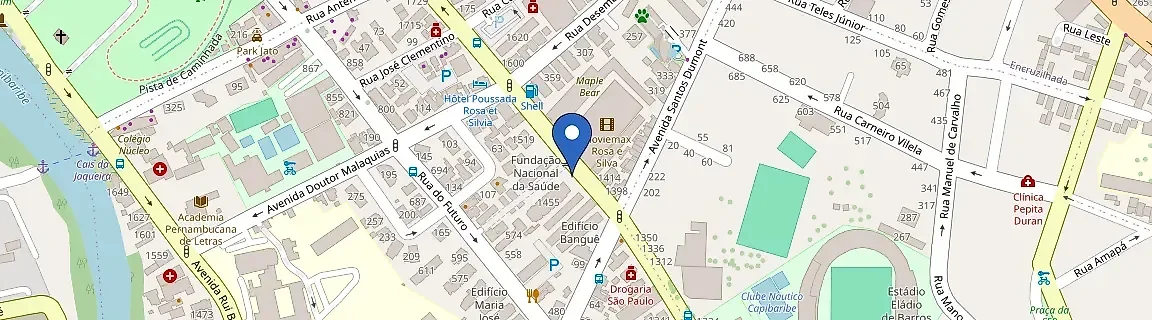 Mapa da estação Shopping Etc