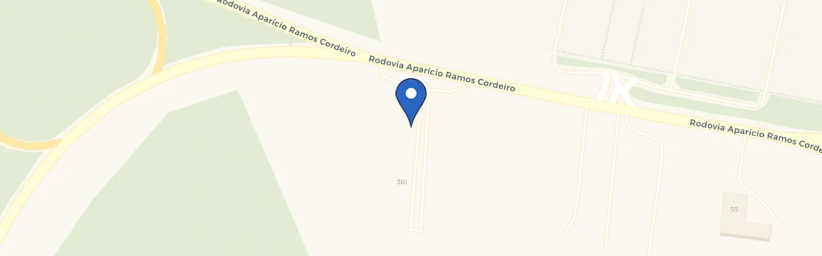 Mapa da estação Portal Estacionamento
