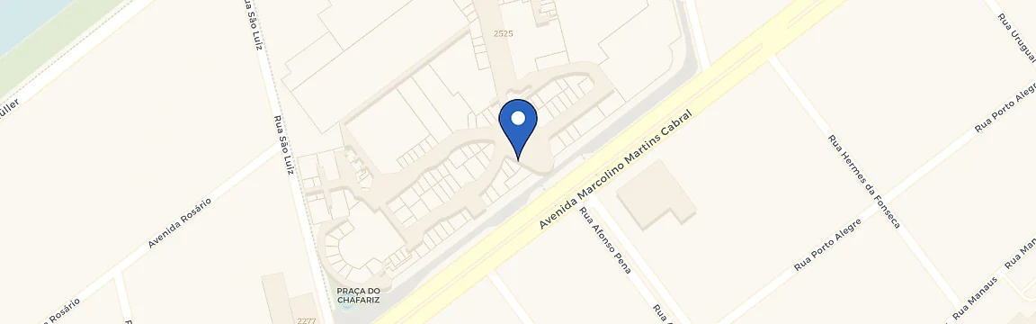Mapa da estação Farol Shopping