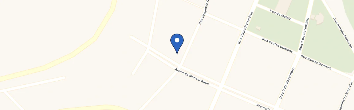 Mapa da estação Supermercado Ferreira