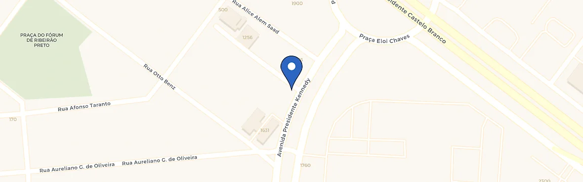Mapa da estação Hotel Intercity Ribeirão Preto