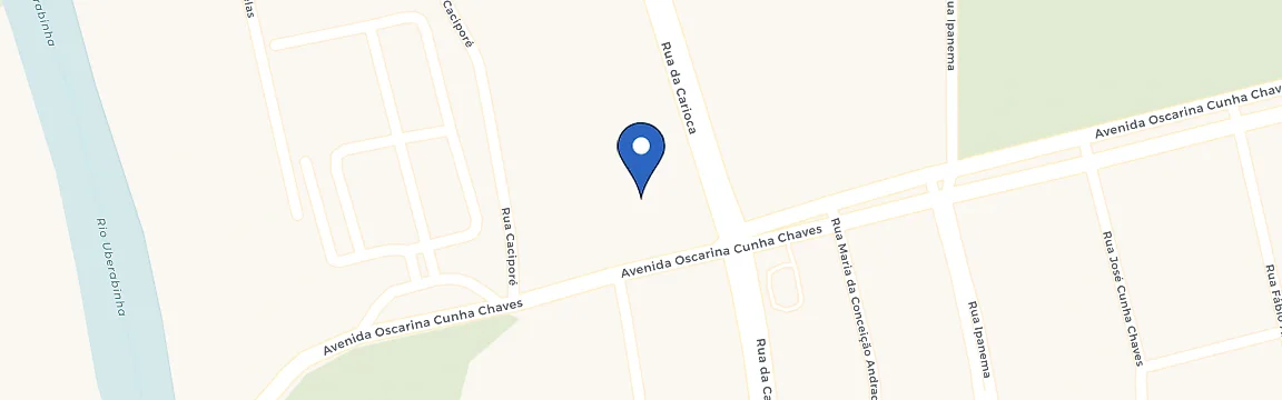 Mapa da estação Supermercado ABC Plus