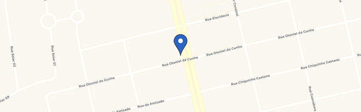 Mapa da estação Solidy Volt Rio Verde