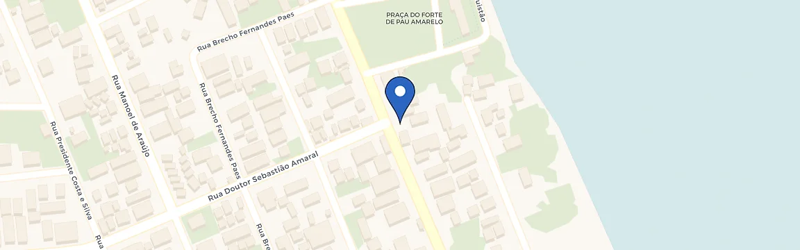 Mapa da estação Vapt Pau Amarelo