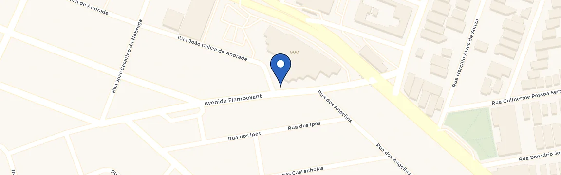 Mapa da estação Shopping Sul
