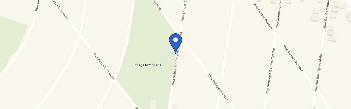 Mapa da estação Itaipu Igreja São José