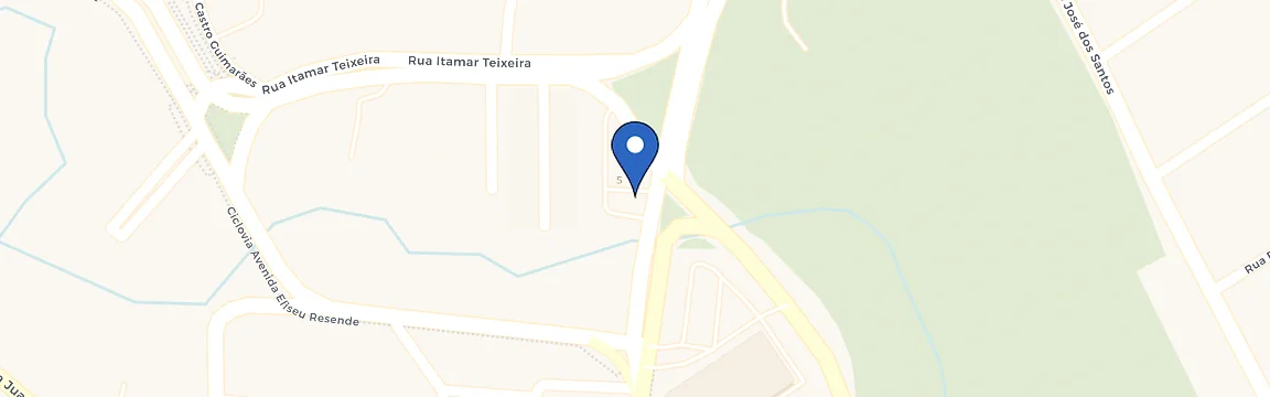 Mapa da estação Posto Ale Ursula Serena