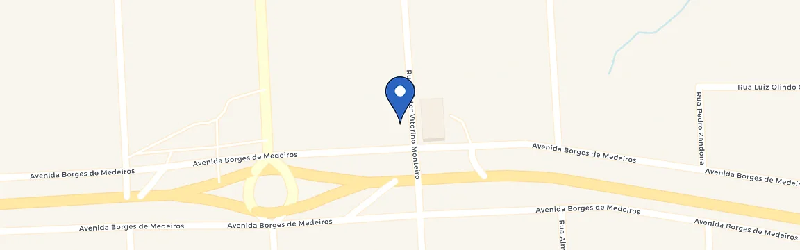 Mapa da estação Supermercado Grando
