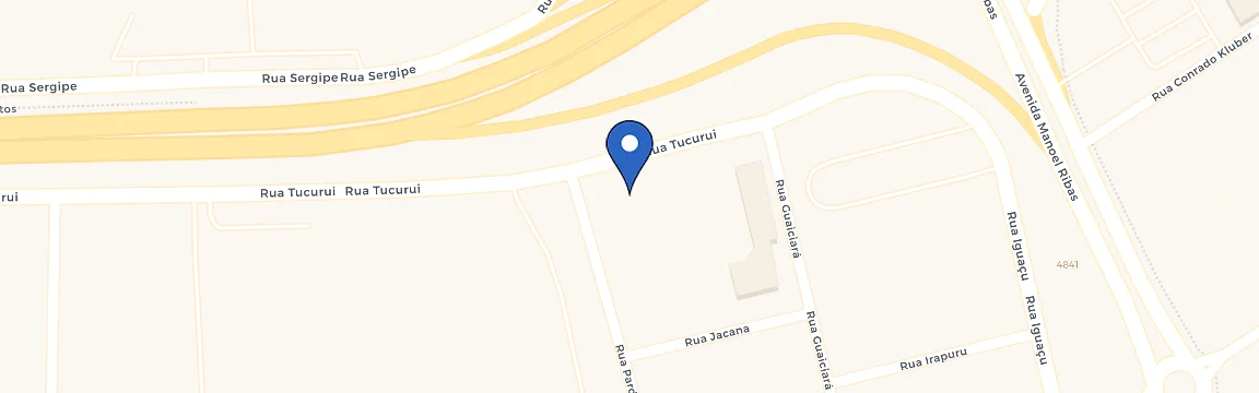 Mapa da estação BYD Guarapuava