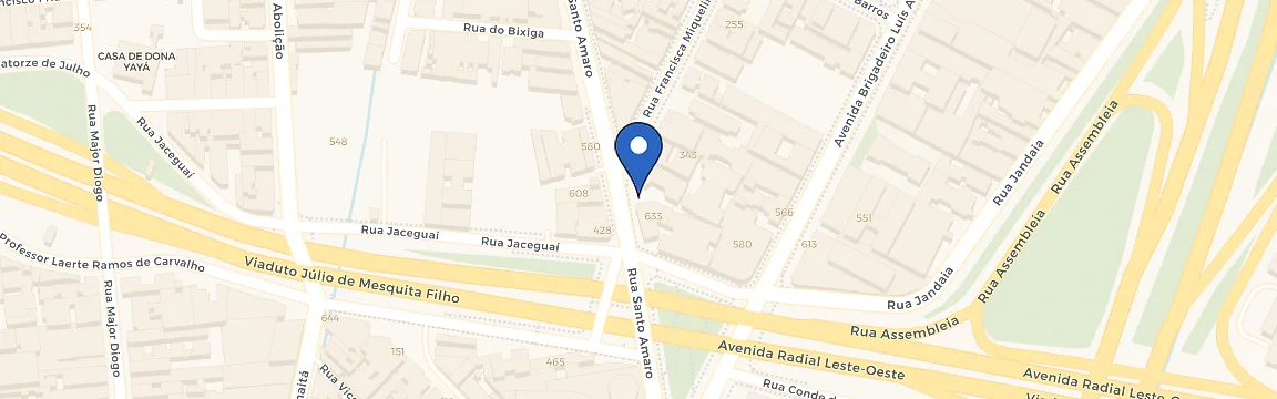 Mapa da estação Pitstop