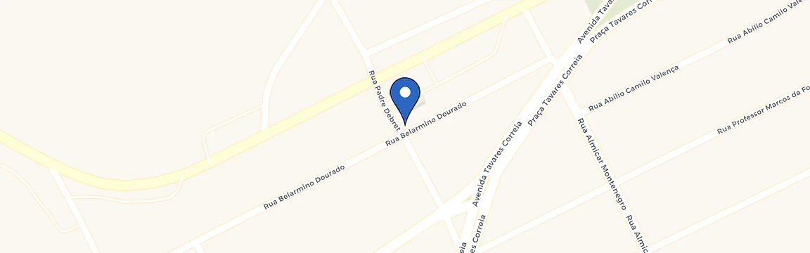 Mapa da estação Posto Caçulinha II