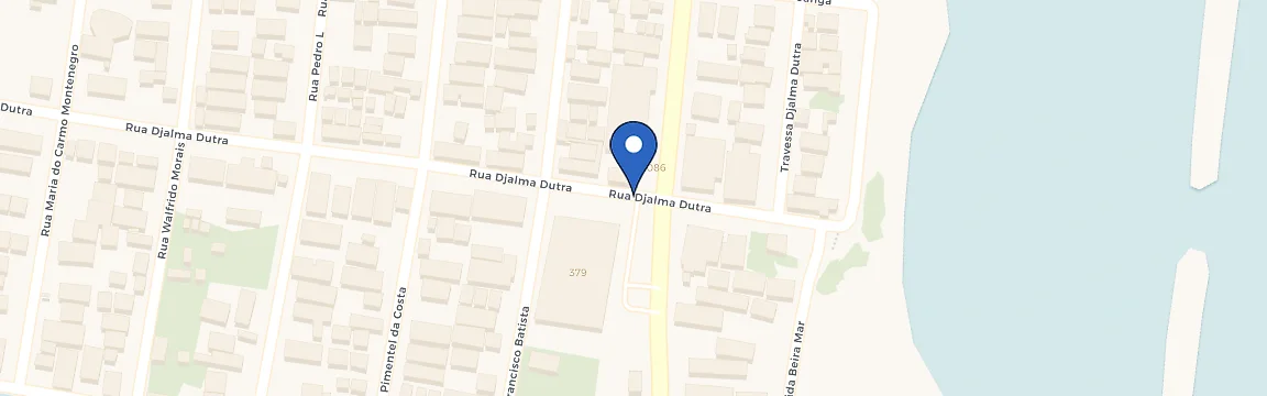 Mapa da estação Vapt Djalma Dutra Paulista/PE
