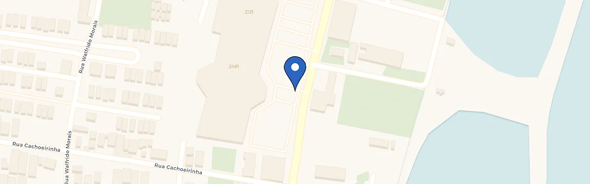 Mapa da estação Shopping Norte Janga