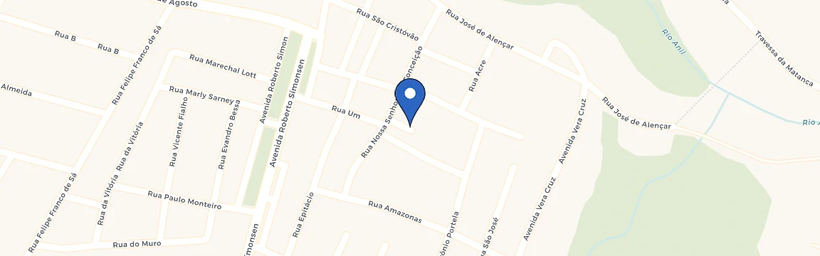 Mapa da estação Vila