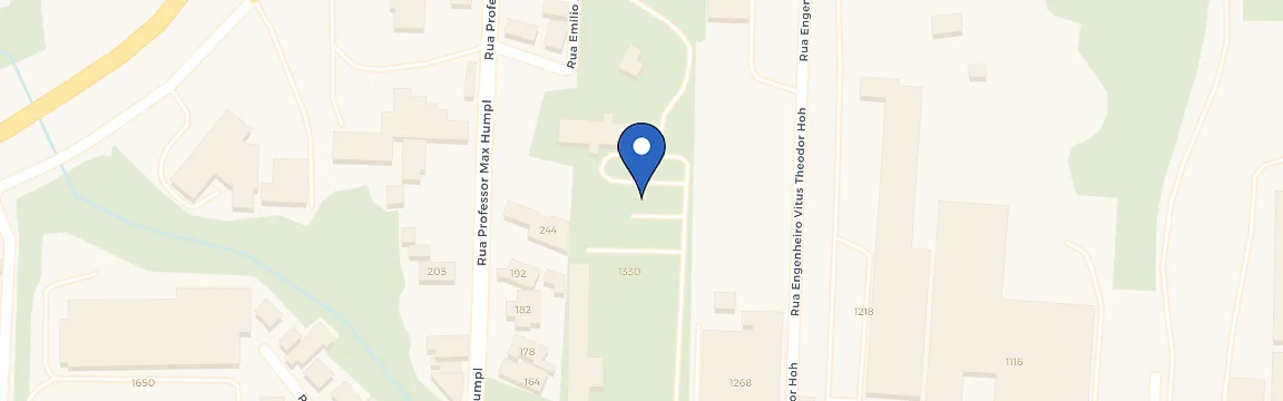 Mapa da estação Hotel Sesc Blumenau