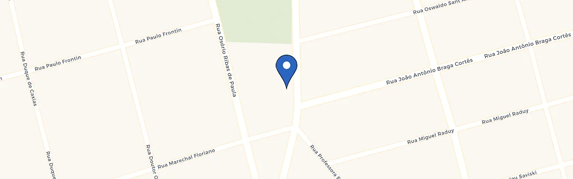 Mapa da estação Posto Bresolin