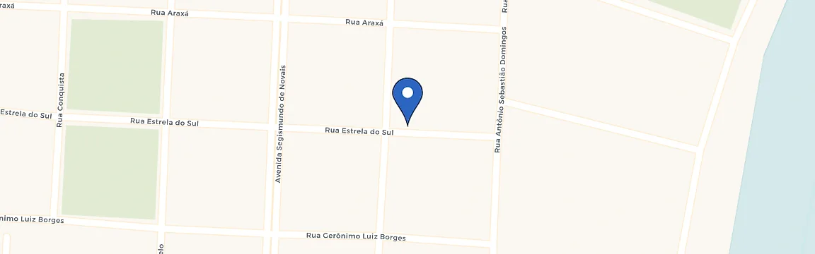 Mapa da estação Hotel O Sole Mio | No Rio Grande