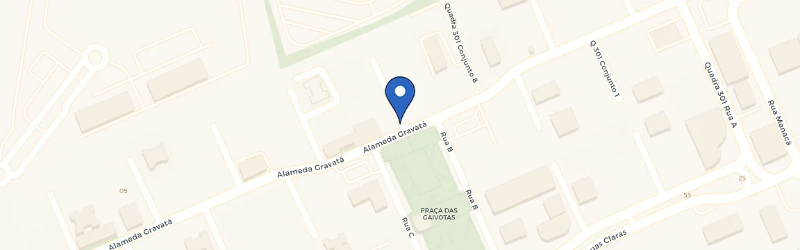 Mapa da estação Vila Carioca