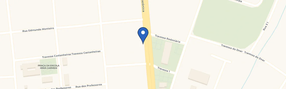 Mapa da estação Norte Hotel