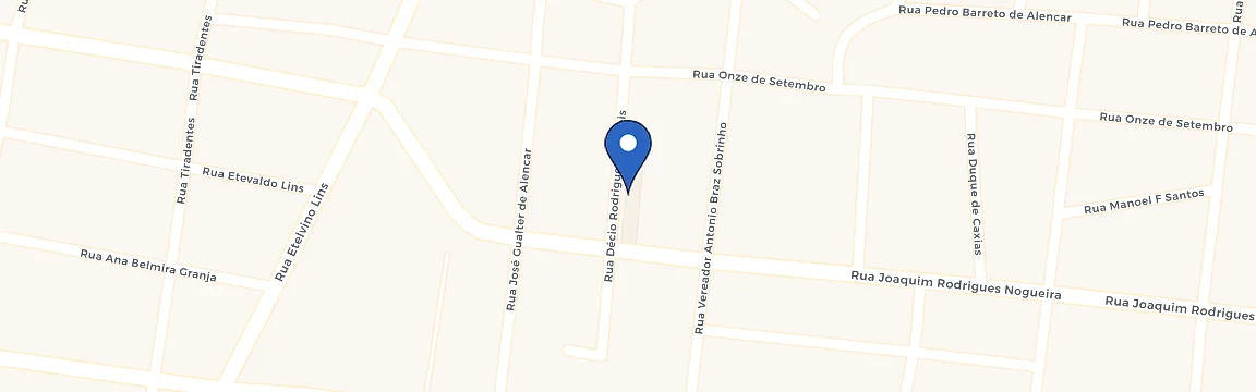 Mapa da estação Araripina Palace Hotel