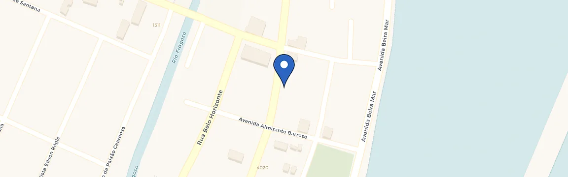 Mapa da estação Zon - Olinda