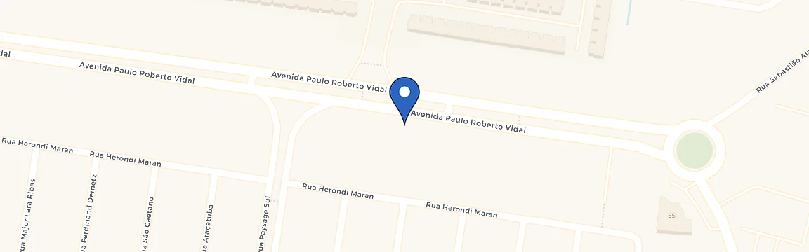 Mapa da estação Posto Marquinhos VV