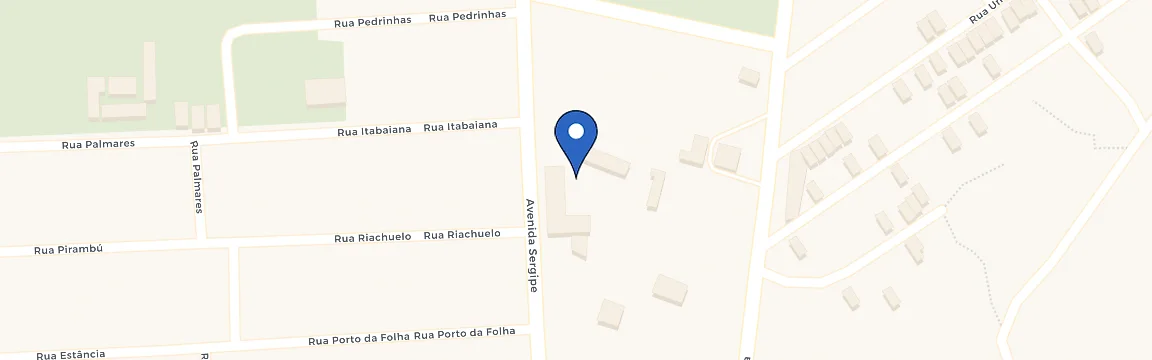 Mapa da estação Pousada Sol Nascente