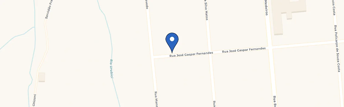 Mapa da estação Pousada Vila Dos Butiás