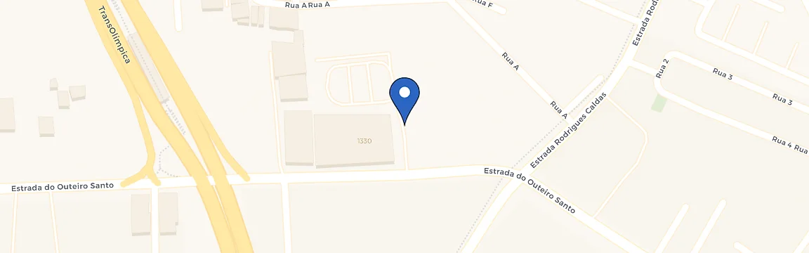 Mapa da estação Supermercado Taquara