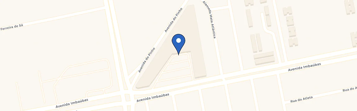 Mapa da estação Tem Tem Imbaúbas