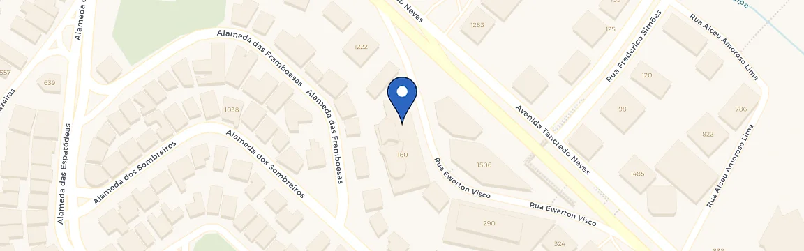 Mapa da estação Boulevard Side Residencial